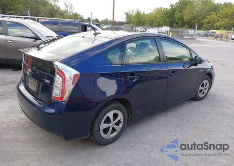 2013 Toyota Prius Three from USA, damaged, VIN JTDKN3DU7D0344004